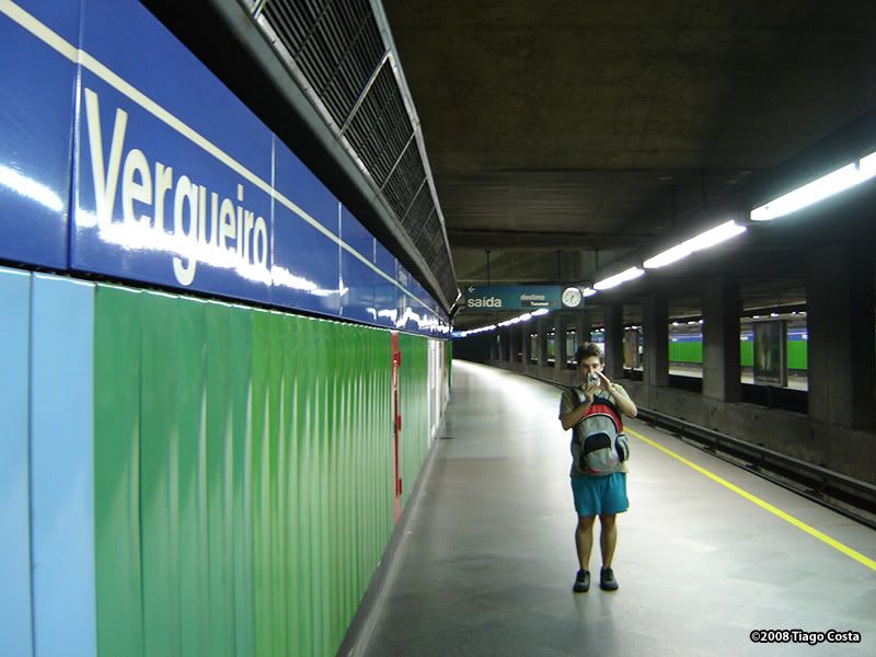 Estação Vergueiro Linha 1 TGVBR Estação Vergueiro Linha 1 TGVBR